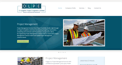 Desktop Screenshot of olpengineers.com